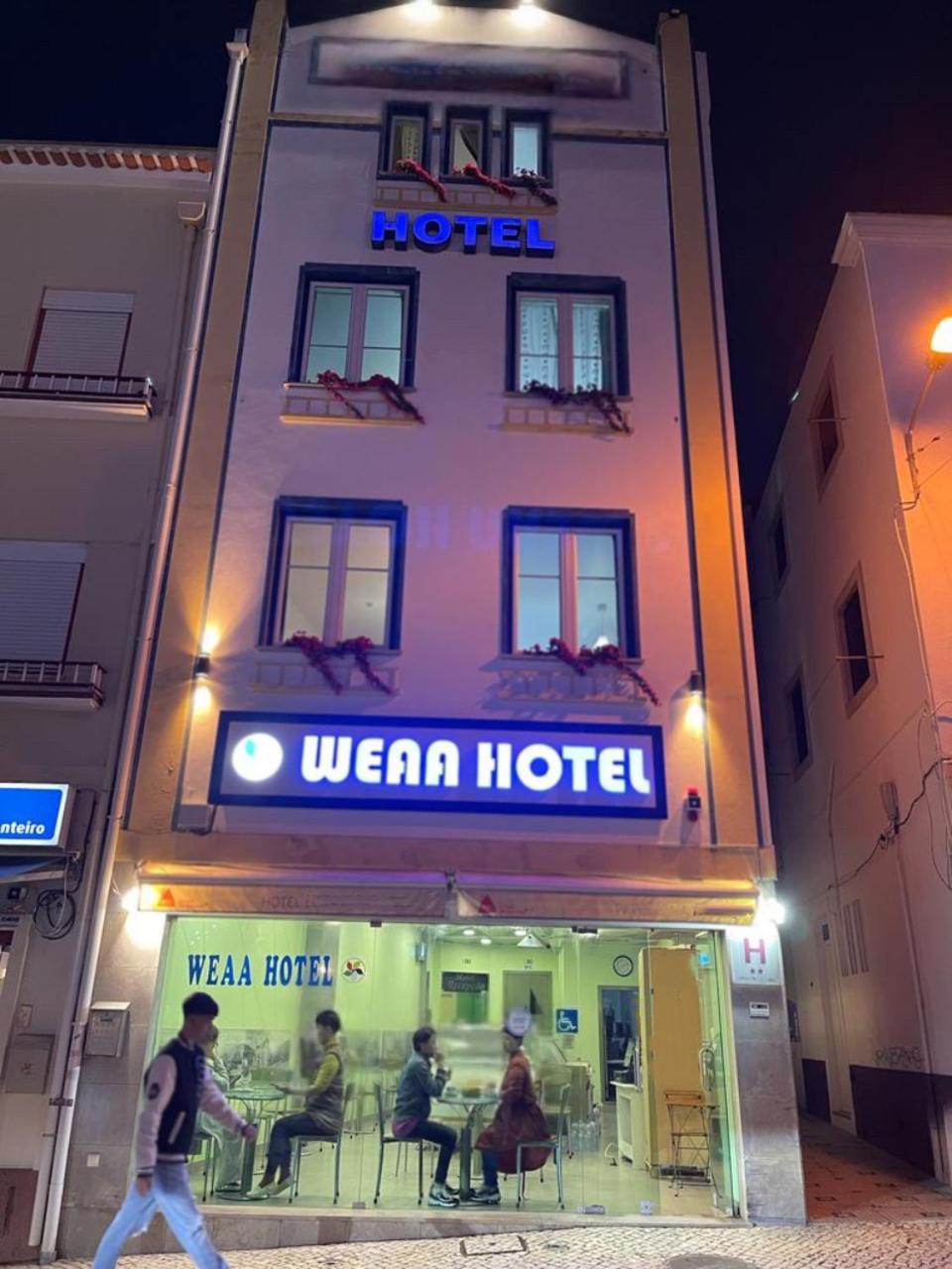Weaa Hotel Nazaré Eksteriør billede